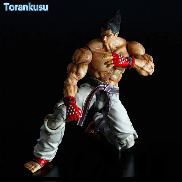 Tekken фигурка Kazuya Mishima Play искусство Kai ПВХ игрушка 260 мм аниме игра коллекция модель