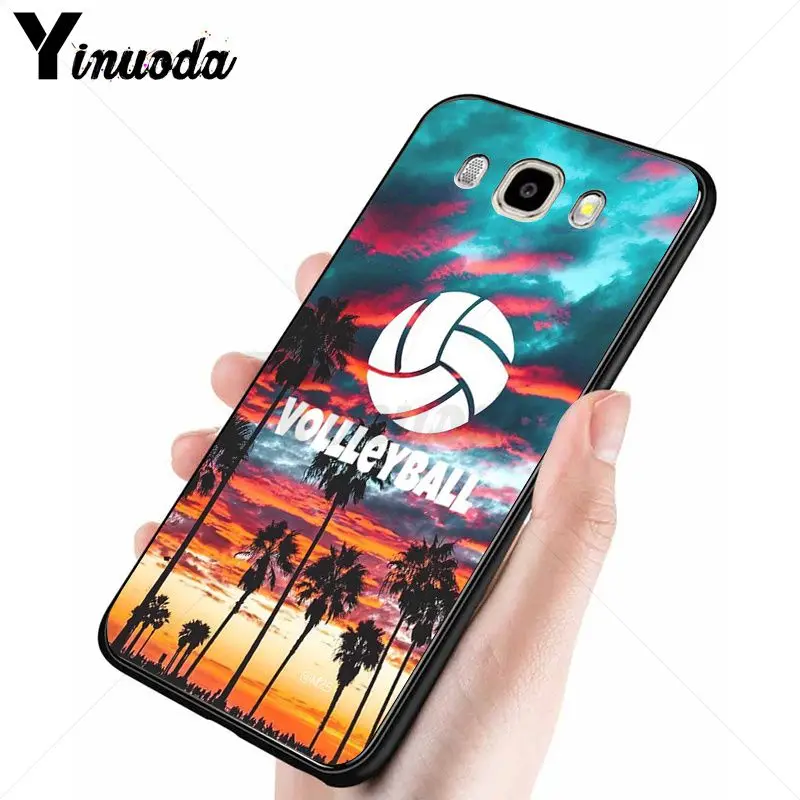 Yinuoda люблю волейбол спортивный чехол для телефона samsung Galaxy j7 prime j8 j2 j4plus j6plus 2018