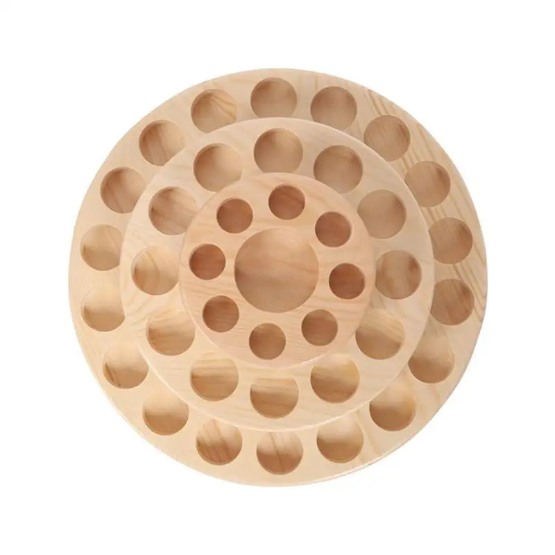 39 ячеек трехслойная коробка для хранения эфирных масел деревянная стойка