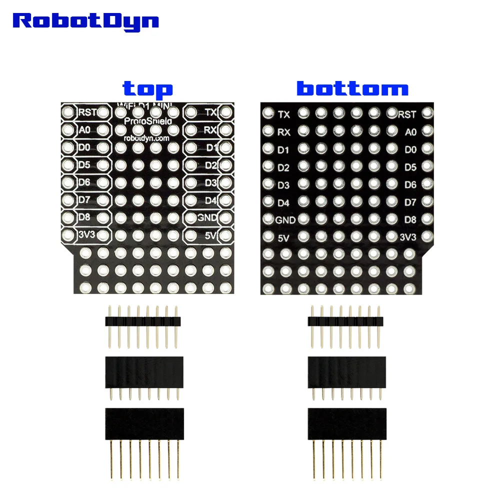 Комплект IoT: WeMos D1 mini PRO ESP8266 32 Mb, набор shield: Dual, ProtoShield, кнопка, реле, журнал данных, совместимый для Arduino FiWi IoT