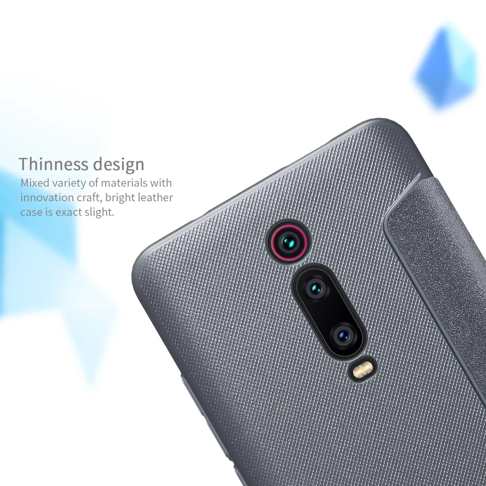 Флип-кейс для Xiaomi mi 9T mi 9T Pro, корпус Nillkin Sparkle Series, PU кожаный чехол для Xiaomi mi 9 T, чехол