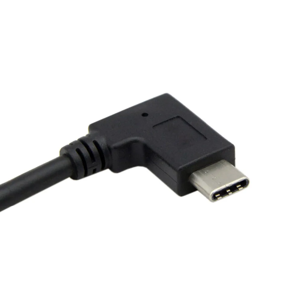 Адаптер Great-Q Type-C OTG-USB мама USB3.0 90 градусов прямоугольный изгиб локтя короткий 20 см |