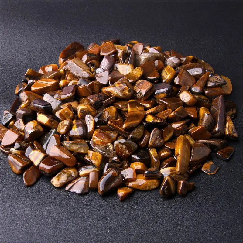 tiger eye stone 20 г, 50 г, 100 г, бусины из натурального флюорита, фишки, нестандартные, непросверленные, каменная крошка, объемные, крошечные бусины из гравия, бусины для рукоделия, ювелирных изделий - Цвет: tiger eye stone