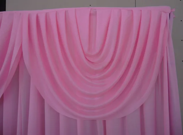 Горячая Распродажа двухслойный свадебный фон занавеска с искусственным замком