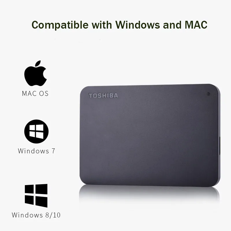 Внешний жесткий диск Toshiba A3 1 ТБ 2 USB3.0 HDD 5 &quotдля настольного ноутбука портативный