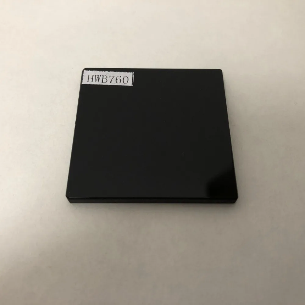 50x50 мм оптический 760nm ИК фильтр HWB760|Оптические фильтры| |