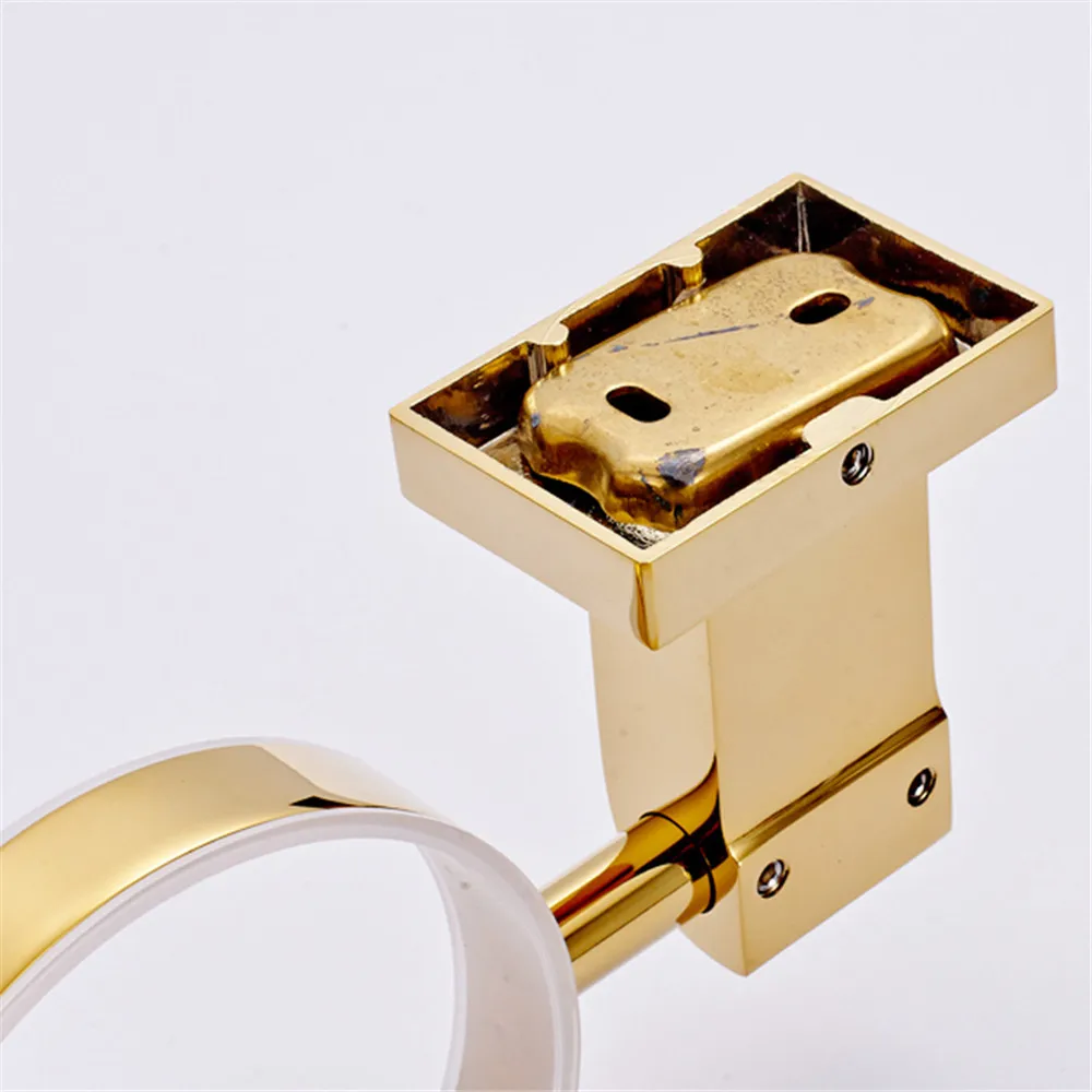 Держатель для туалетной щетки Leyden золотистый латунный настенный прочный