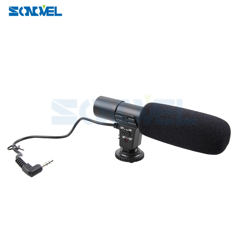Mic 01 Professional для Nikon D7500 D7200 D5600 D5500 D5300 D5200 D3300 D810 D750 D500 D5 D4|Микрофоны| |