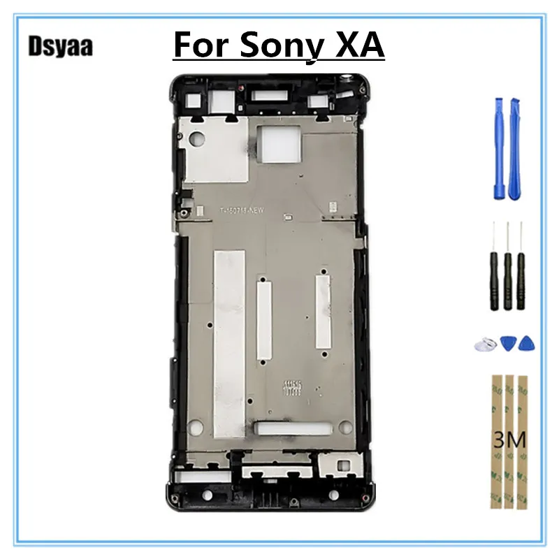 5 0 дюйма средняя рамка для Sony Xperia XA F3111 F3113 F3115 Корпус держатель пластина|Корпусы и