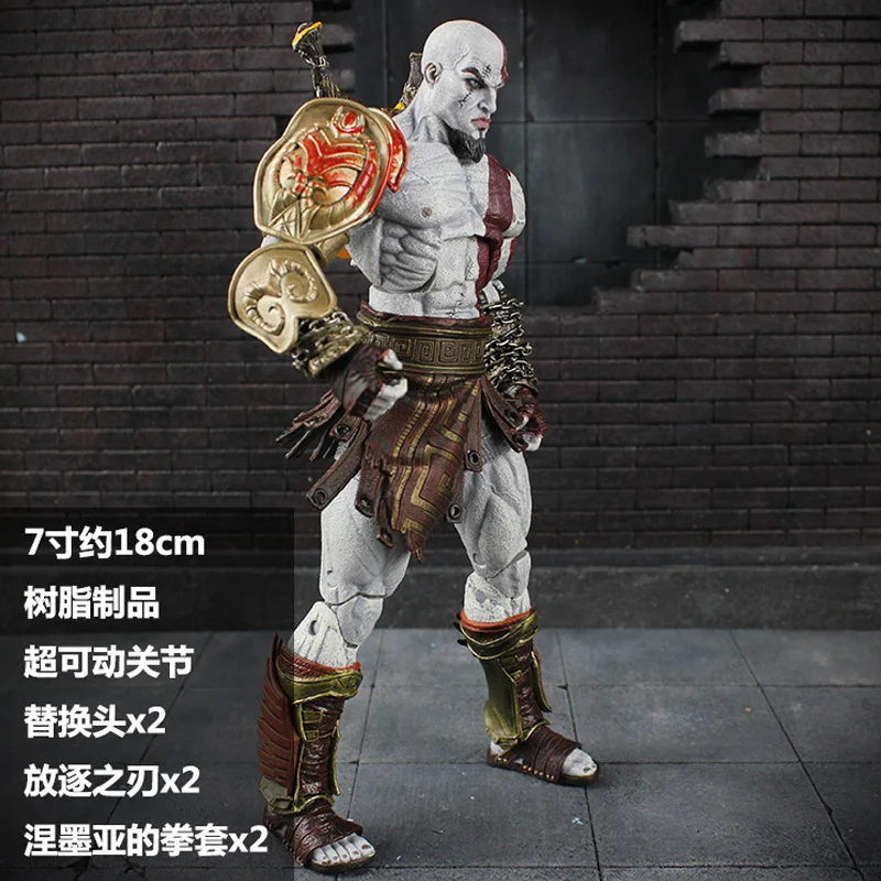 Новинка года 22 см/" God of War 3 призрак Спарты Кратос конечная ПВХ фигурка кукла Коллекционная модель игрушки в коробке