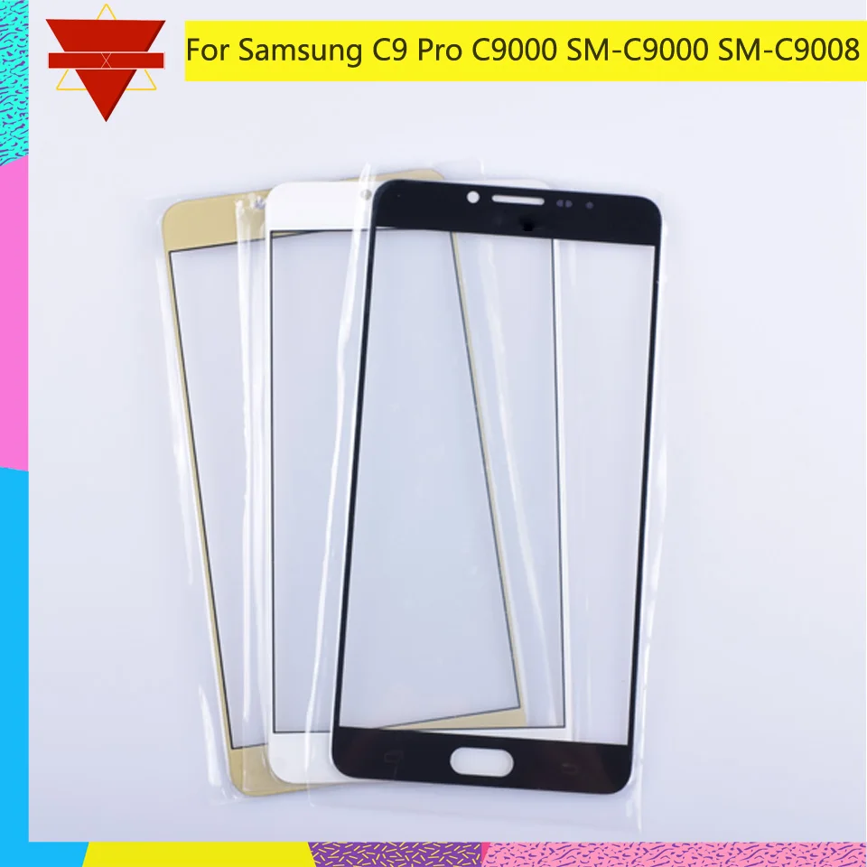 Для samsung Galaxy C9 Pro C9000 SM-C9000 SM-C9008 сенсорный экран передняя стеклянная панель внешний
