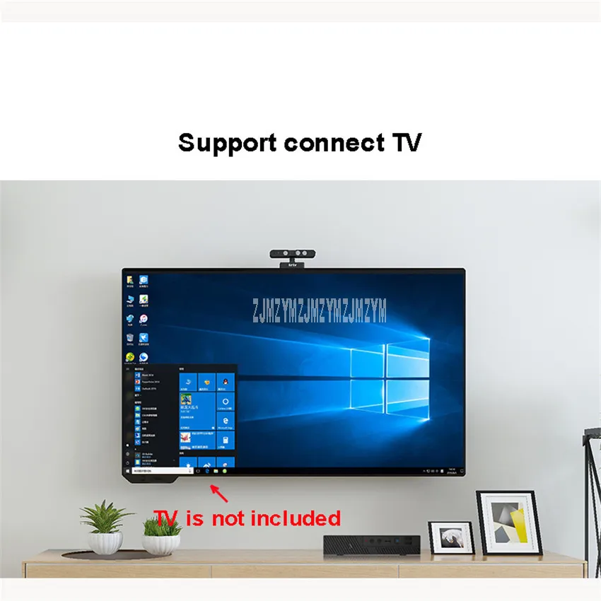

ZH2101P33 240G SSD DDR3L 8G Memory i3-8100 CPU Four Core Win10 System Mini Desktop PC Host Computer Host Computer Case Black