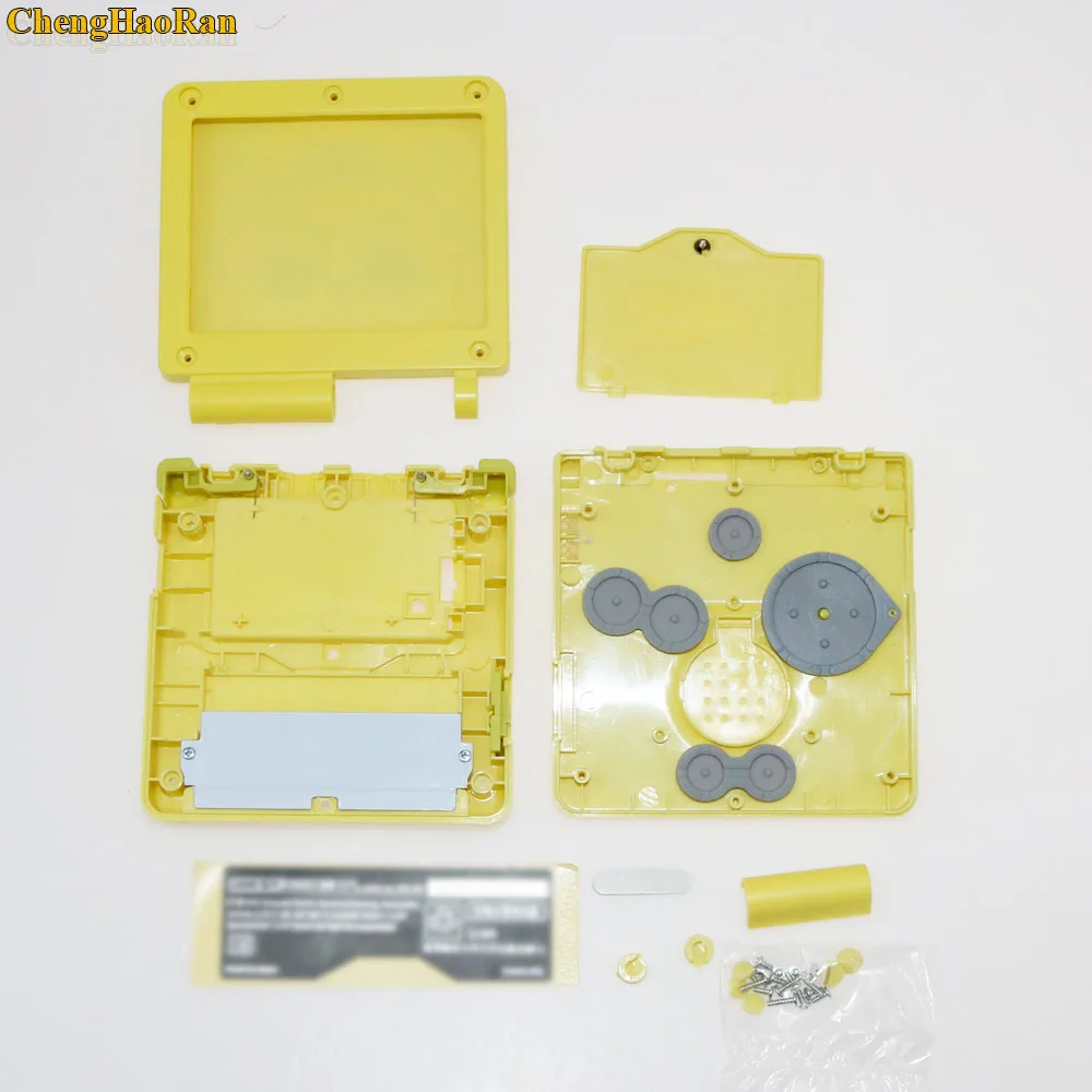 5 комплектов для nintendo GBA SP Super Mario полный корпус Чехол ручка игровая консоль часть красного цвета для Gameboy Advance SP