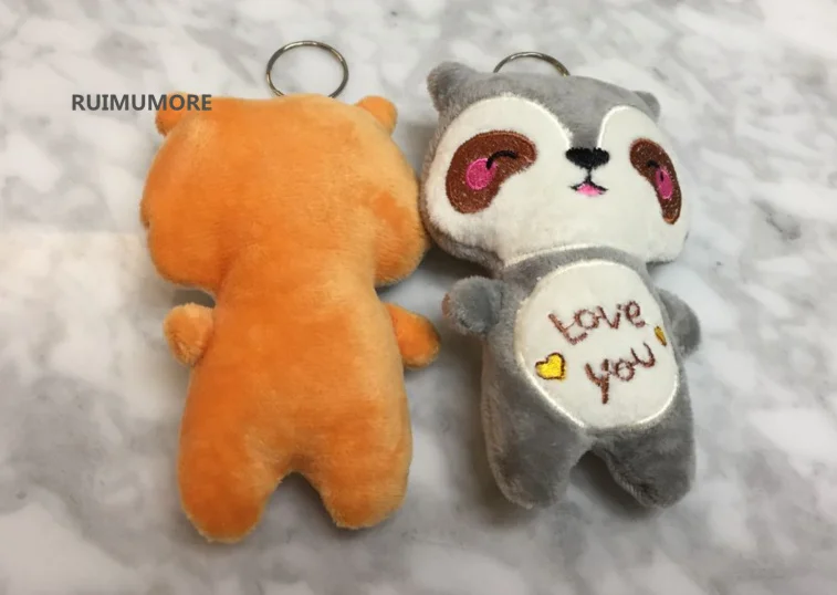 2 цвета-9 см прибл. Игрушки Love Cat мягкая игрушка в виде животных кукла енота