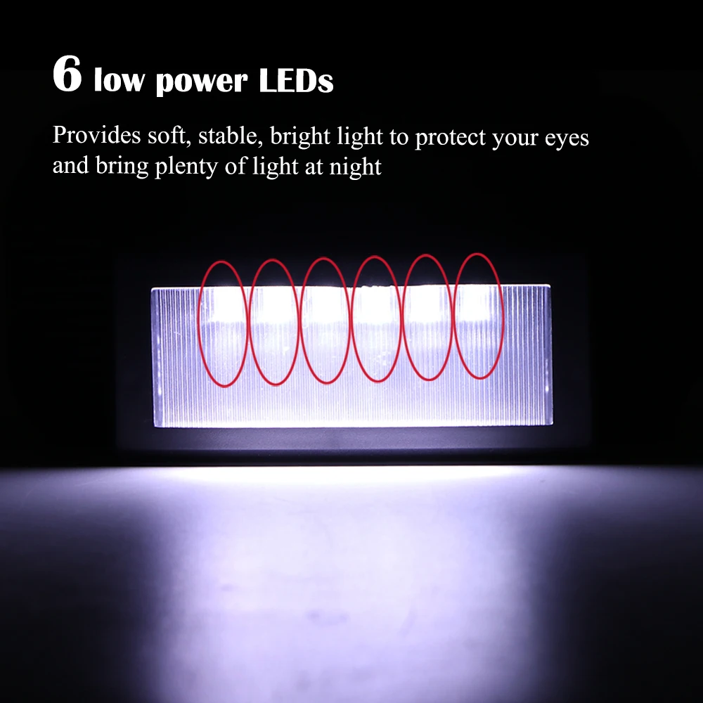 6 светодиодов солнечный светильник садовый Открытый энергосберегающий уличный