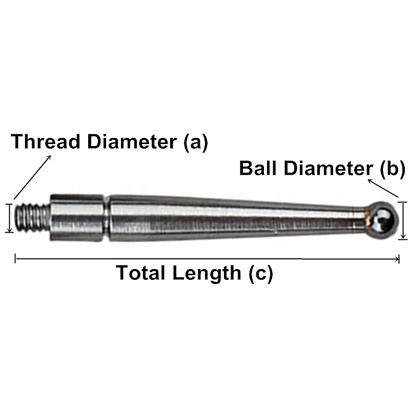 Контрольный индикатор щуп вольфрамовая стальная головка аксессуар Больше