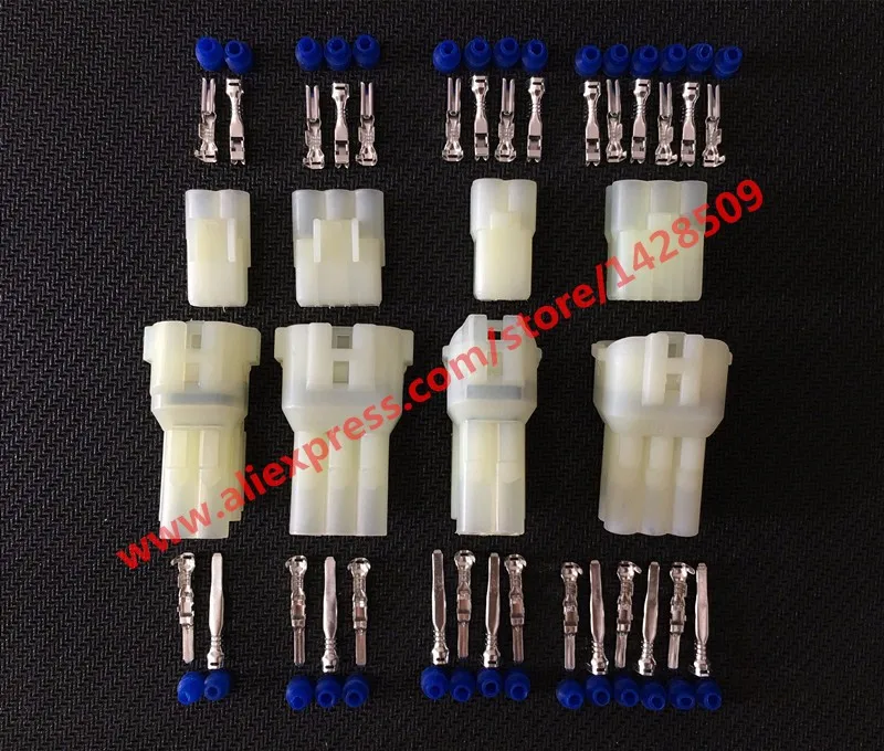 40 комплектов 2/3/4/6 Pin Sumitomo серии HM и MT (разъем 090) электрический провод соединитель с