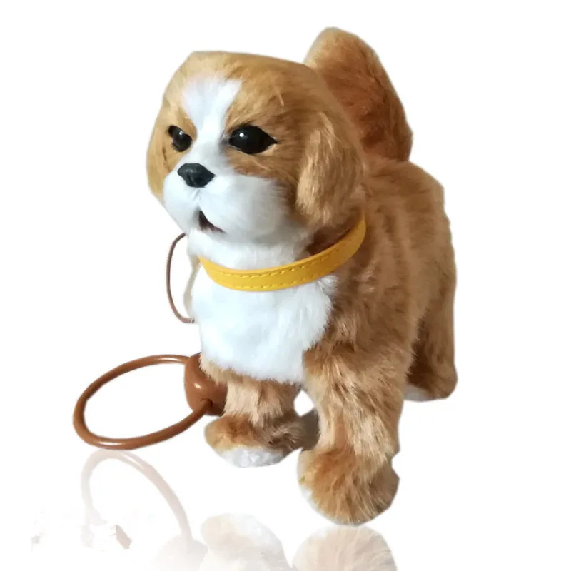 F Робот кошка электронная игрушка для кошек электронная плюшевая игрушка для домашних животных Поющие песни Walk Mew поводок котенок игрушки для детей подарки на день рождения - Цвет: F