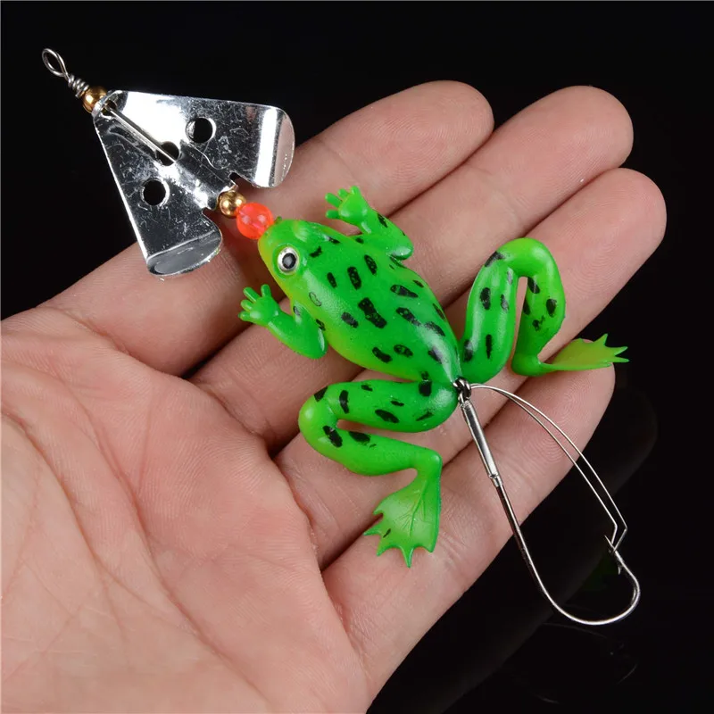 Мягкая рыболовная приманка в виде лягушки 90 мм/6 2 г 1 шт.|fishing soft|lure baitsoft lure |
