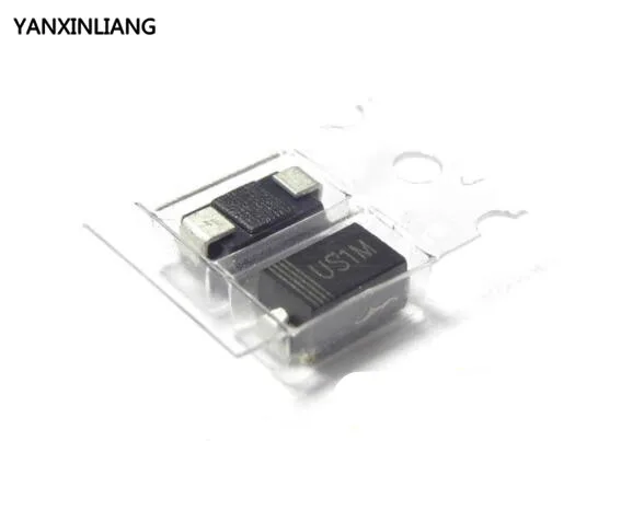 100 шт. SMD US1M UF4007 1A/1000 В SMA импульсный Диод выпрямителя | Электронные компоненты и