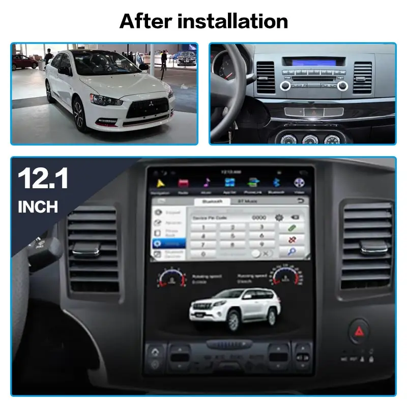 Автомобильный мультимедийный плеер Aotsr Android 7 1 без DVD плеера GPS навигации для Mitsubishi