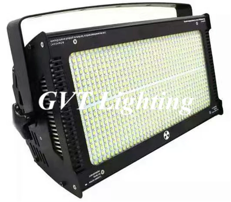 2pcs/lot flightcase packing Stage Lighting 1000W Matrix led White color DMX Strobe Professional DJ Lights | Лампы и освещение