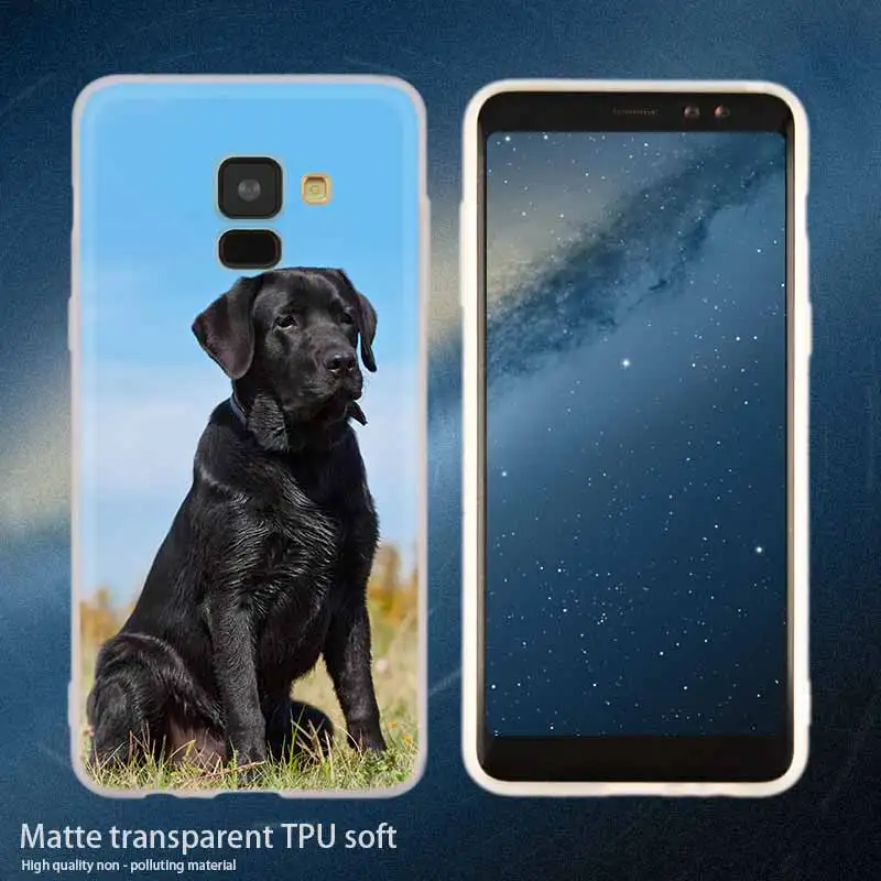 Silicone 12 Собак ретривера Лабрадора чехол для телефона для samsung Galaxy A10 A20 A30 A40 A50 A60 A70 A6 A8 плюс A7 A9 A3 A5 чехол Coque - Цвет: Silicone 12