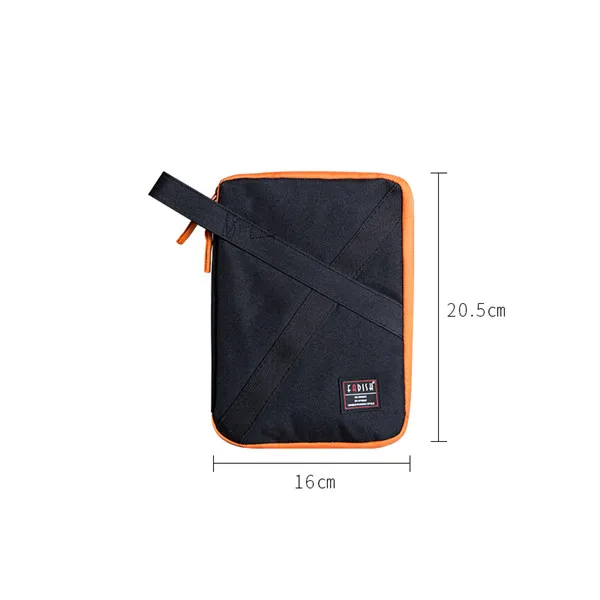XS Black Чехол для паспорта, сумка, кошелек, портативный USB кабель для хранения данных, сумка-Органайзер, большая емкость, аксессуары, сумка - Цвет: XS Black