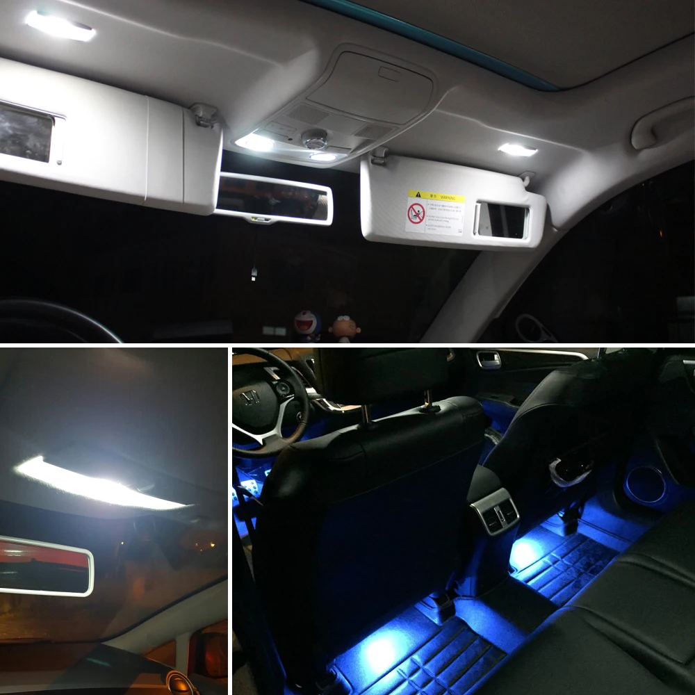 KEIN 2 шт. 12 В 24 w5w led t10 автомобильный светильник 501 194 168 COB Автомобильные дневные
