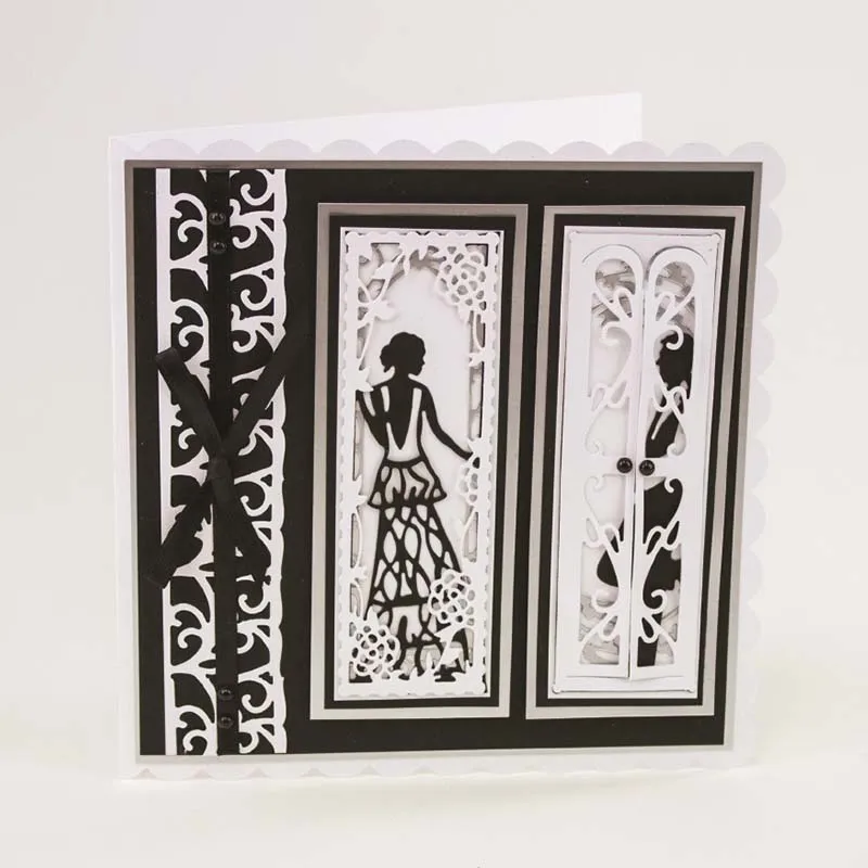 Трафареты для резки металла Valentine Gentleman новинка альбома скрапбукинга DIY