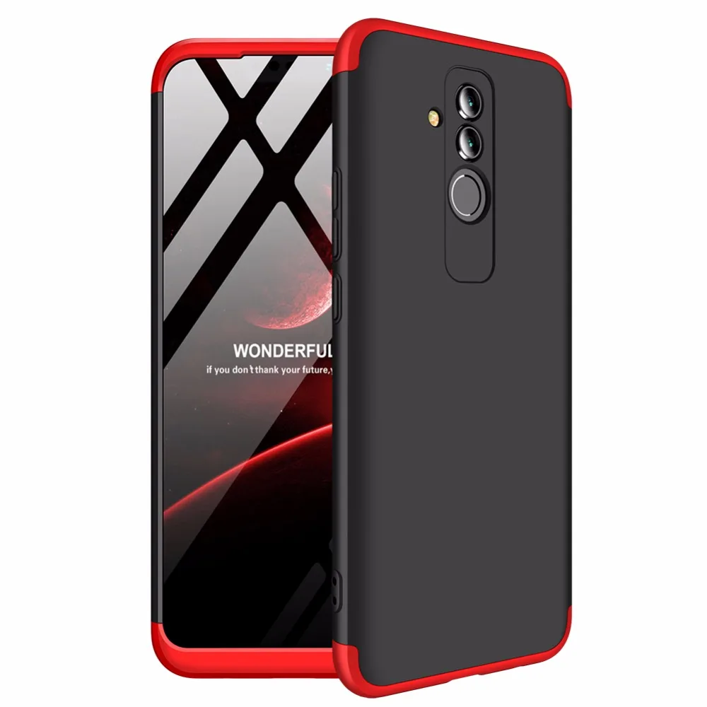 360 Full Shockproof Case For Samsung Galaxy A7 2018 3 in 1 Hard PC Cover A750F A750 SM-A750F Capa | Мобильные телефоны и