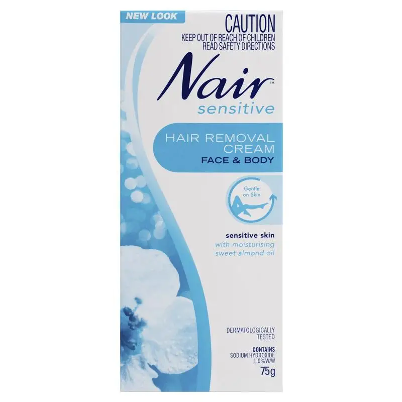 Австралийский Nair чувствительный крем для удаления волос мягко и быстро удаляет волосы вокруг чувствительных зон крем для удаления волос