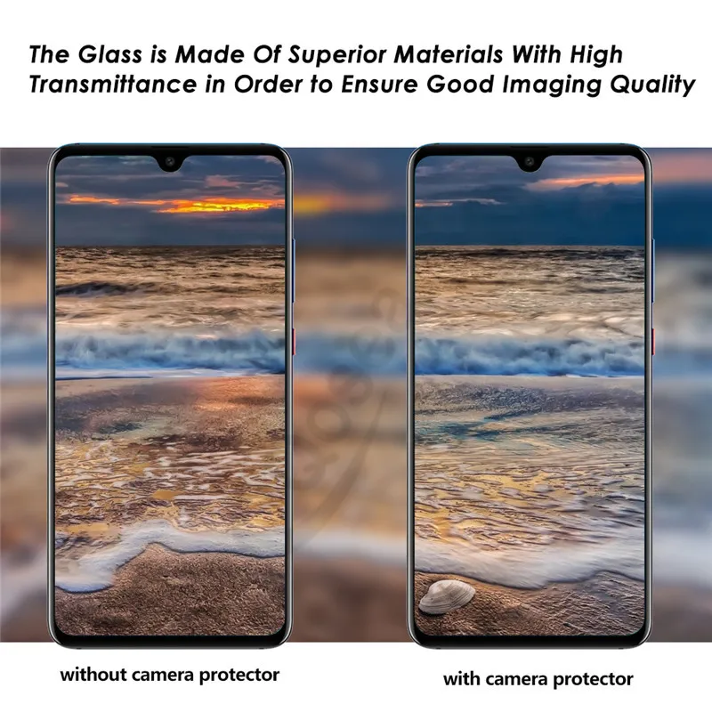 Защитное стекло Qosea закаленное для Samsung Galaxy S10 Plus S10E с защитой от царапин твердость