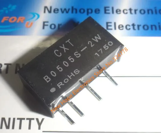B0505S 2W DC Мощность модуль ZIP4 5V Новый|Хранилища для электроники| |