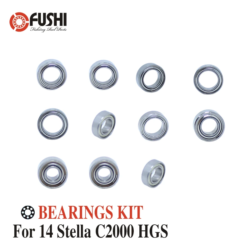 Набор шариковых подшипников из нержавеющей стали для спиннинга Shimano 14 Stella C2000
