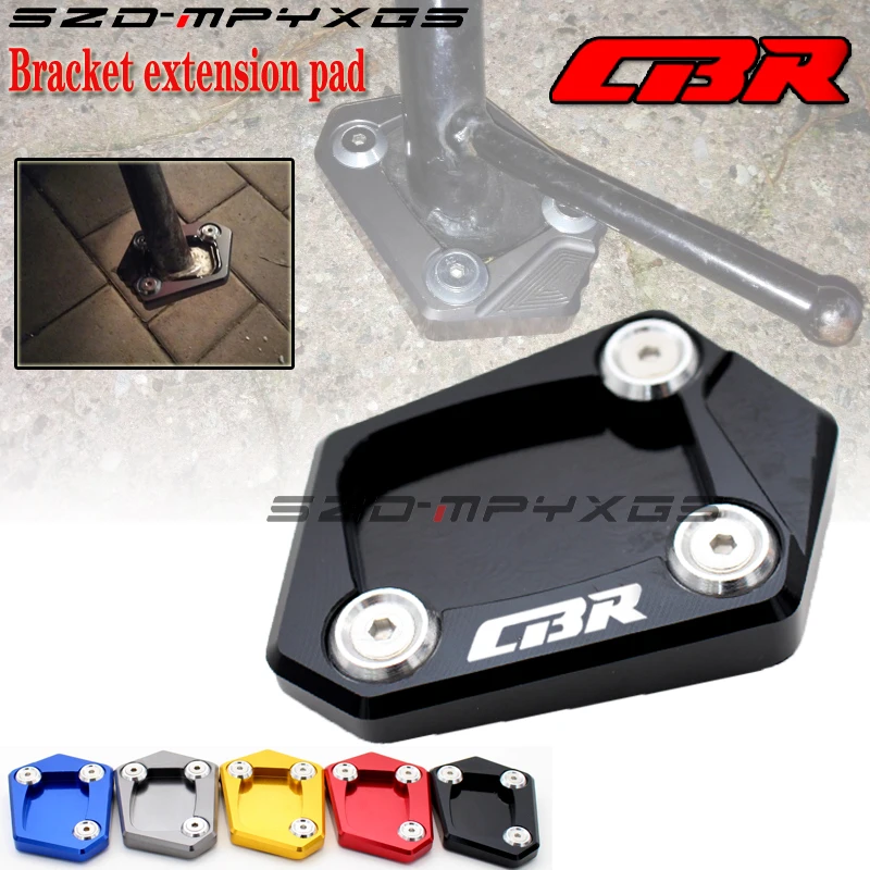 CNC Kickstand боковая стойка колодки для Honda CBR250F CBR250R CBR300R CBR500R CBR600F CBR650F CBR600RR
