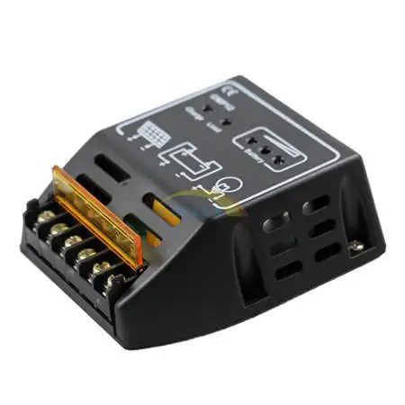 10A за максимальной точкой мощности, Солнечный Контроллер заряда 12V 24V солнечный регулятор для 120 Вт 240 Панель Вход стильный Применение 1 год гарантии
