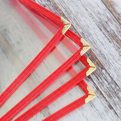 5/ПАК Ресторан рецепт меню покрывает ПВХ листы для защиты бумаги 8 вид (32 2*21 7 см)|book