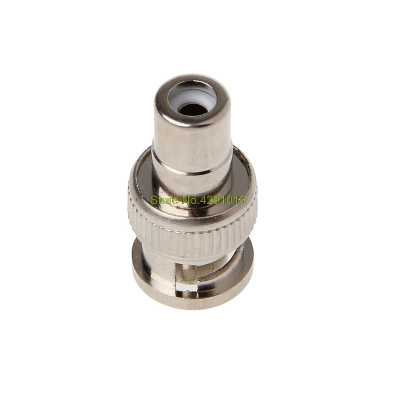 5x BNC Male To RCA Female Coaxial Connector Adapter For CCTV Surveillance Video Drop Shipping Support | Безопасность и защита