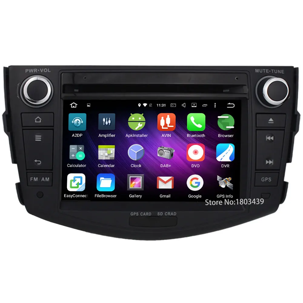 7 &quotAndroid 6.0 Окта основные PX5 2 ГБ RAM 32 ROM WIFI 3 Г DAB + Dvd плеер автомобиля Радио Стерео GPS Для Toyota RAV4 2006 2007 2008 2012| |