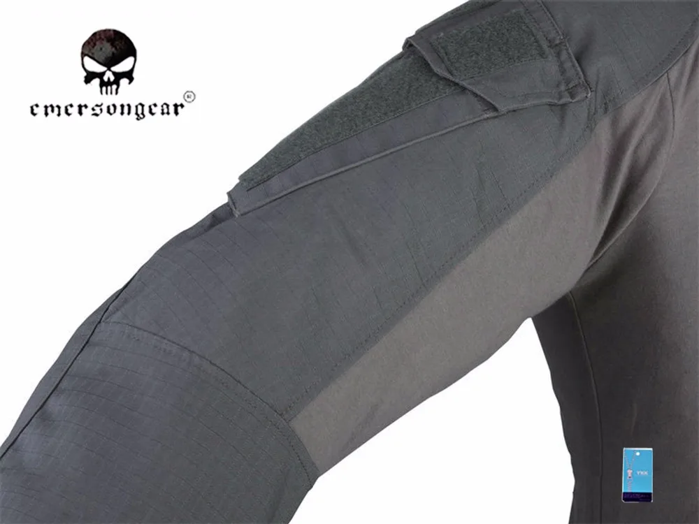 EMERSON Gen3 тактическая рубашка брюки Боевая Военная Униформа bdu волк серый EM9293
