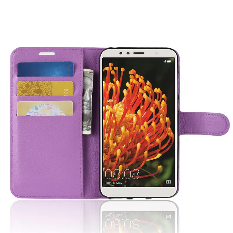 Для huawei Y6 чехол huawei Y6 Prime Чехол Флип Роскошный чехол для телефона из искусственной кожи для huawei Y6 Y 6 Y6Prime чехол Крышка