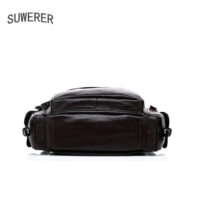 Korean version of the leather men's bag shoulder business travel backpack big 2019 new | Багаж и сумки