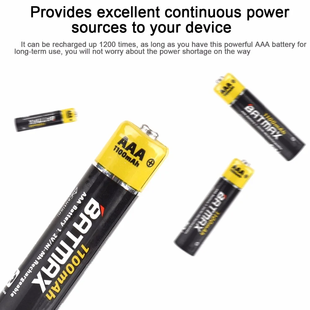 12 шт. перезаряжаемые батарейки AAA 1100 мАч 1 2 в + 8 слотов|battery charger|battery charger for aarechargeable