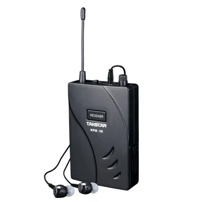 Новая версия Takstar WPM-100 UHF сценическая Беспроводная система монитора wpm100