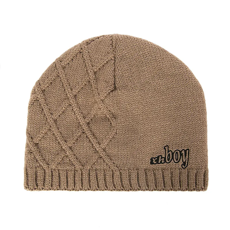 Evrfelan New Design Thick Winter Hat Scarf Men Women Knitting Warm Beanie Hat Ring Scarves Unisex Solid Color Gorros Bonnet