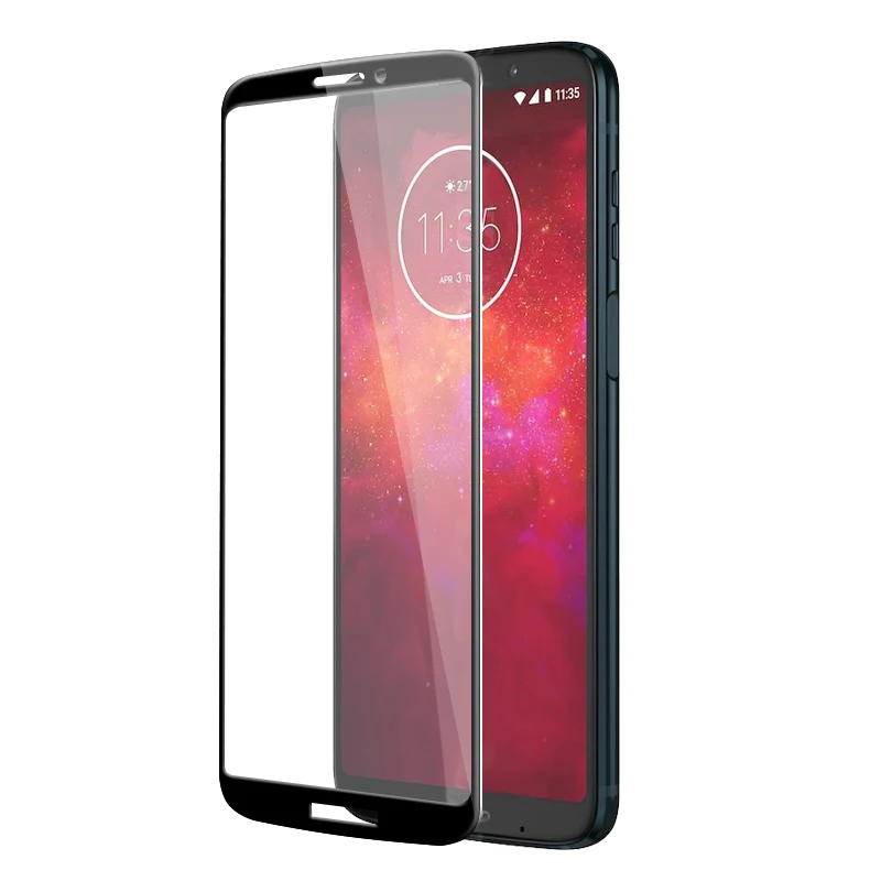 Защитное стекло закаленное 2.5D Arc для MOTO Z3 PLAY|Защитные стёкла и плёнки телефонов| |