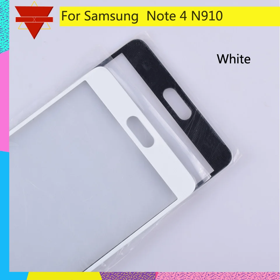 Для samsung Galaxy Note 4 N910 N910A N910F N910H сенсорный экран передняя стеклянная панель ЖК-экран