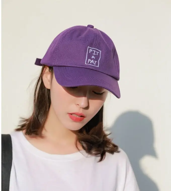 

Summer Women's New Letter Embroidery Baseball Caps Adjustable Casual Cotton Snapbacks Hats Casquette Gorros