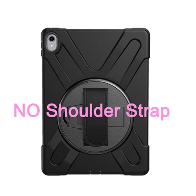 black ST Для Apple ipad 11 чехол 360 детский безопасный противоударный защитный чехол с ремешком на руку и плечевым ремнем Чехол для ipad Pro 11 дюймов A2013 - Цвет: black ST